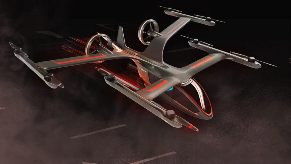 Embraer anuncia carro voador em parceria com a grife Senna