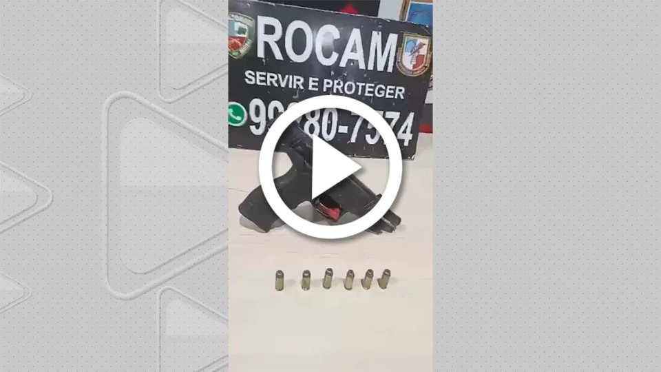 VÍDEO: integrante de facção é preso com pistola na Zona Norte de Manaus