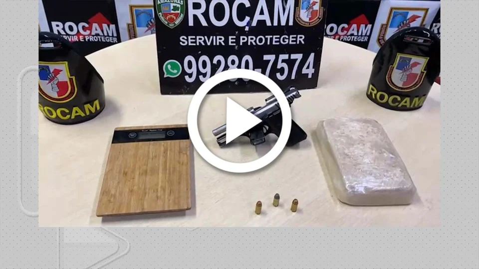 VÍDEO: homem é preso enquanto vendia entorpecentes na Zona oeste de Manaus