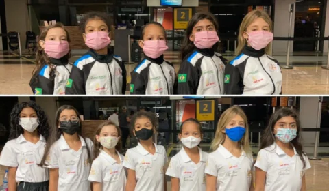 Atletas do Amazonas representam estado em torneio nacional de ginástica rítmica, em Porto Alegre