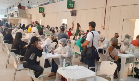 Centro de Testagem Vasco Vasques já realizou mais de 24 mil testes de antígeno em Manaus, informa IVS-RCP