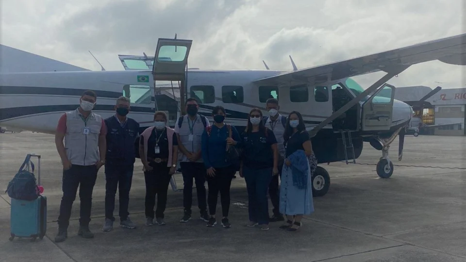 FVS envia equipe técnica para investigar aumento de casos de Covid-19 na comunidade Santo Antônio do Matupi,  no Amazonas