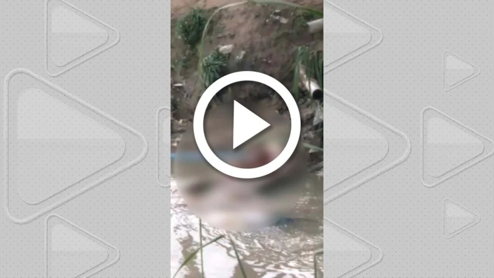 VÍDEO: corpo é encontrado dentro de igarapé na Zona Leste de Manaus