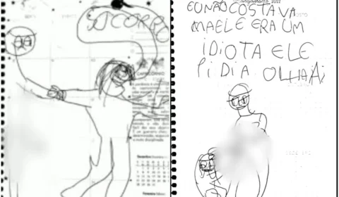 Crianças de 6 e 8 anos denunciam estupro e pedem socorro por meio de desenhos; pai é preso