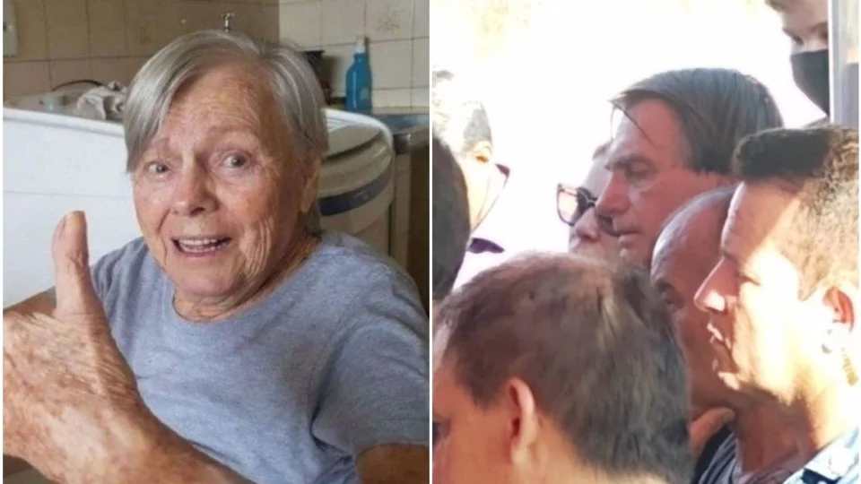 Mãe de Bolsonaro é sepultada no Cemitério Central de Eldorado, interior de São Paulo