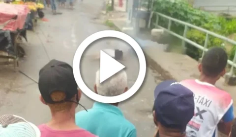 VÍDEO: três pessoas morrem eletrecutadas após fio de alta tensão cair na rua, em Recife