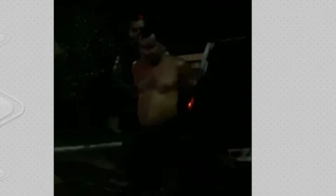 VÍDEO: Homem é preso em flagrante após tocar fogo em residência em Manacapuru, no AM