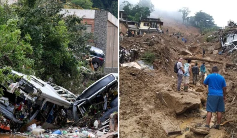 Sobe para 54 o número de mortos após temporal em Petrópolis-RJ; ainda não se sabe quantos são os desaparecidos