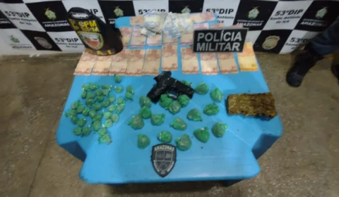 Jovem é preso após realizar ‘disk-entrega’ de drogas em Lábrea, no AM