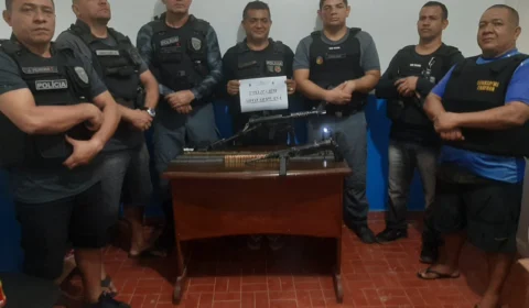 Polícia troca tiros e impede assalto a banco em Novo Aripuanã-AM; veja fotos
