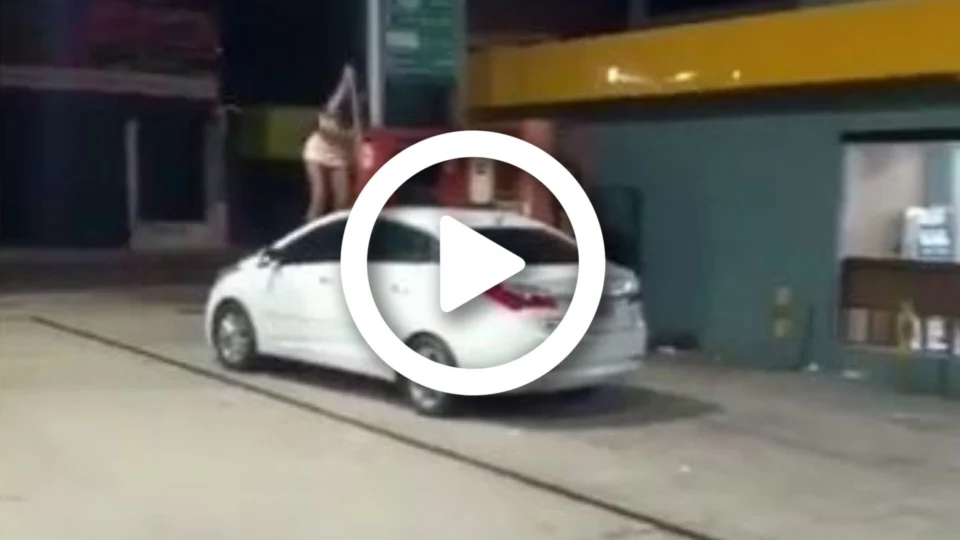 VÍDEO: homem deixa de pagar ‘programa’ e travesti destrói o carro dele, no Pará