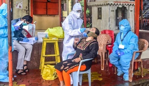 Pelo quinto dia consecutivo, cresce o número de casos da Covid na Índia