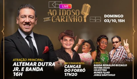 Fundação Doutor Thomas realiza live ‘Ao Idoso com Carinho’ neste domingo