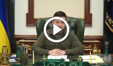 VÍDEO: Zelensky grava novo vídeo para mostrar que está em Kiev, na Ucrânia