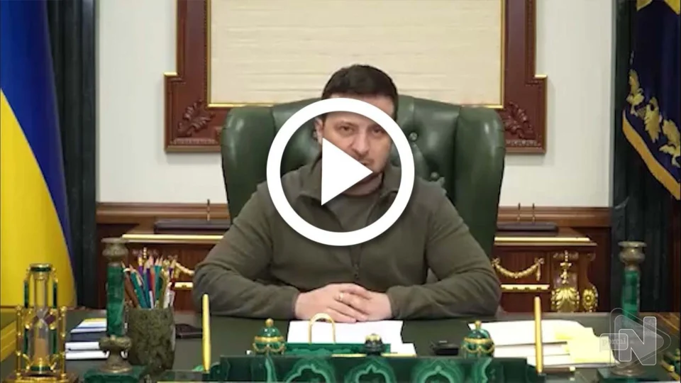 VÍDEO: Zelensky grava novo vídeo para mostrar que está em Kiev, na Ucrânia