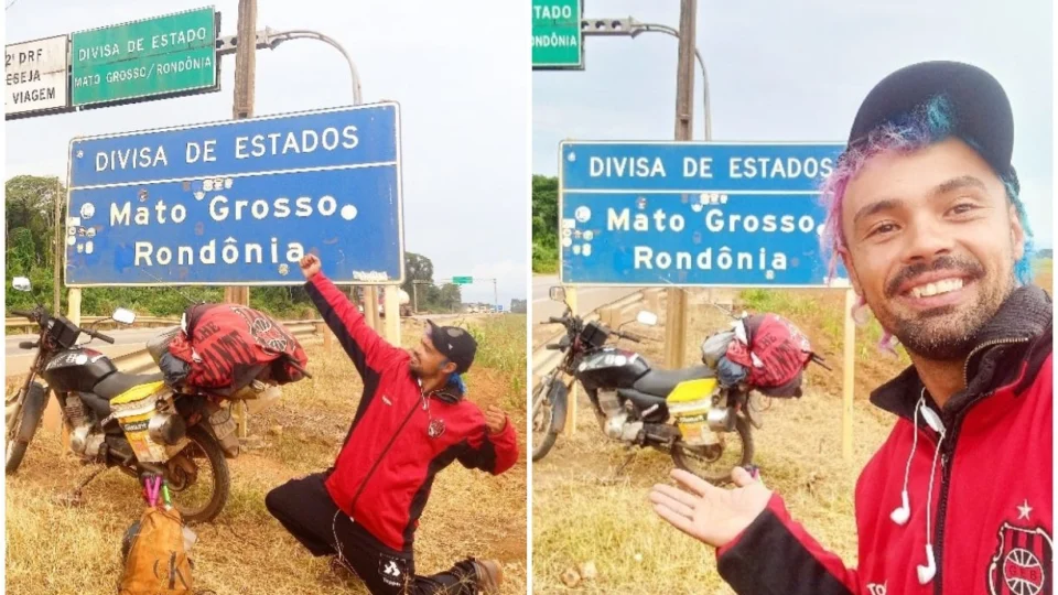 Morre mochileiro que sofreu acidente após percorrer de motocicleta todos os estados do país