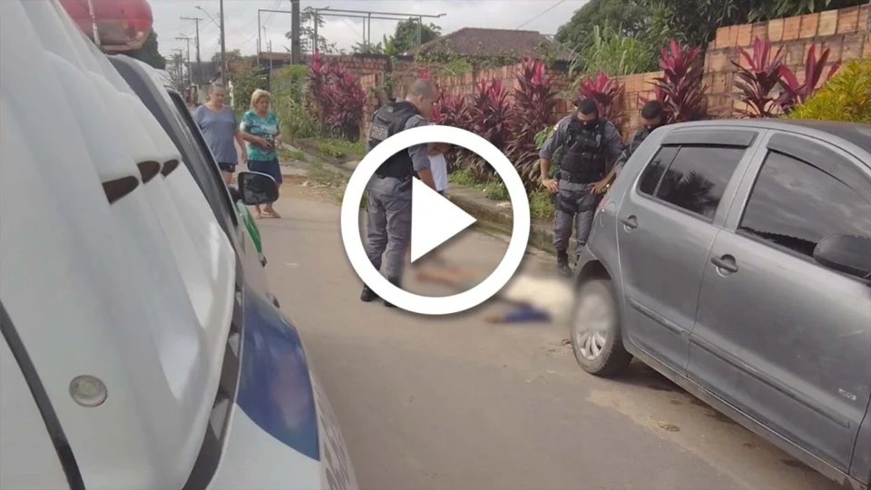 VÍDEO: homem é morto a facadas ao sair de casa na Zona Oeste de Manaus