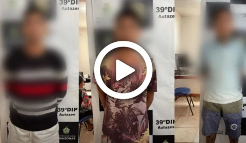 VÍDEO: polícia prende quarto envolvido em assalto de embarcação no município de Autazes-AM