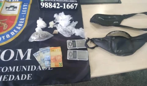 Policiamento ostencimento prende 12 pessoas, entre eles, 3 adolescentes
