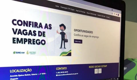 Mais de 160 vagas de emprego são ofertadas pelo Sine Manaus e AM nesta sexta-feira