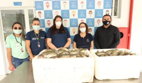 Casa Vihda recebe doação de 150 unidades de tambaqui