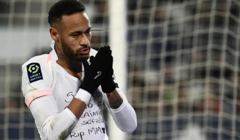 Neymar pode ficar de fora do PSG contra Real Madri pela Liga dos Campeões