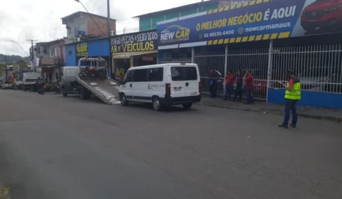 Veículos clandestinos são retirados de circulação na Zona Leste de Manaus