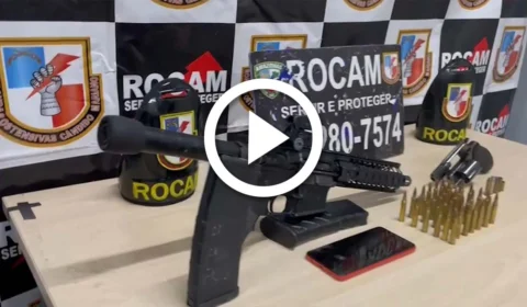 VÍDEO: dupla morre ao trocar tiros com PMs da Rocam Zona Norte de Manaus