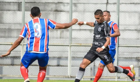 Rio Negro perde 2 a 1 para Atlético Amazonense no Estádio Carlos Zamith, em Manaus