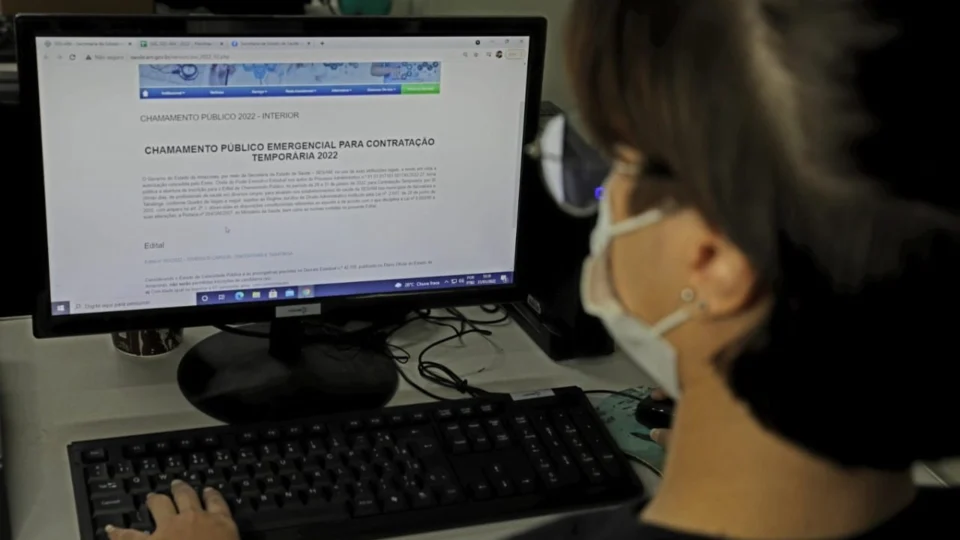 Terminam nesta segunda-feira as inscrições para contratação de profissionais de saúde para municípios do AM