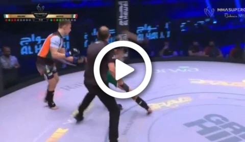 VÍDEO: Árbitro é surpreendido ao ser nocauteado durante luta de MMA