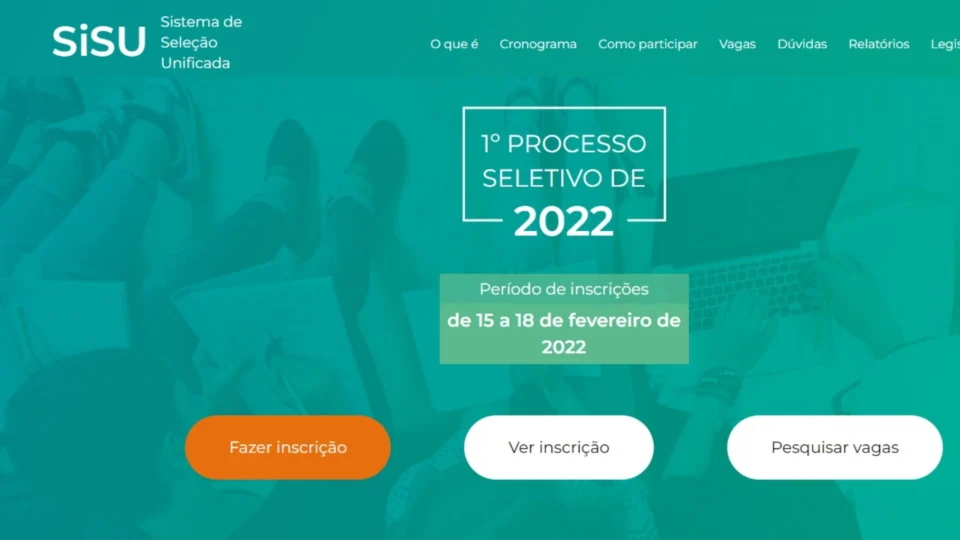 Inscrições para edição do Sisu 2022 terminam nesta sexta-feira