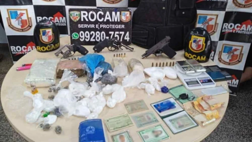 Nove suspeitos são presos com drogas e armas em Manaus