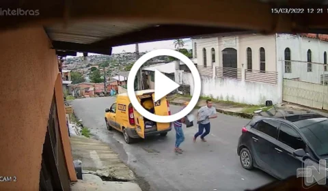 VÍDEO: carteiro é assaltado na Zona Leste de Manaus