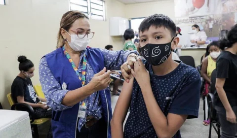 Vacinação de crianças de 5 a 11 anos começará na próxima segunda-feira em Manaus