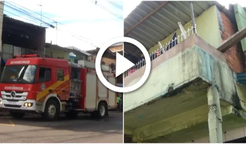 VÍDEO: curto-circuito causa incêndio na Zona Oeste de Manaus
