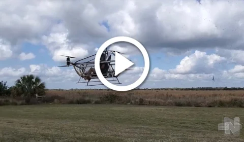 VÍDEO: brasileiro trabalha para construir ‘carro voador’ no quintal de casa nos EUA