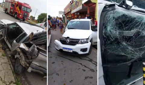Grupo suspeito rouba carro e provoca grave acidente na Zona Norte de Manaus