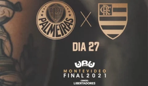 FLAMENGO X PALMEIRAS: TV Norte transmite ao vivo final da Libertadores no próximo dia 27