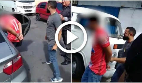 VÍDEO: homem é preso após agressão à companheira na Zona Leste de Manaus