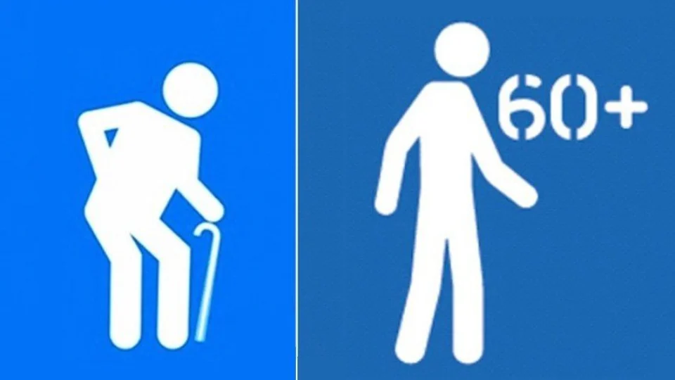 Projeto de lei do RJ muda símbolo que identifica espaços exclusivos para idosos e abandona ‘bengala’