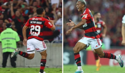 ‘Crias’ da base do Flamengo marcaram quase metade dos gols na Libertadores