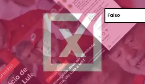 Checagem: Não há registro público de declaração de Lula nem do MST sobre eliminar agronegócio da Terra