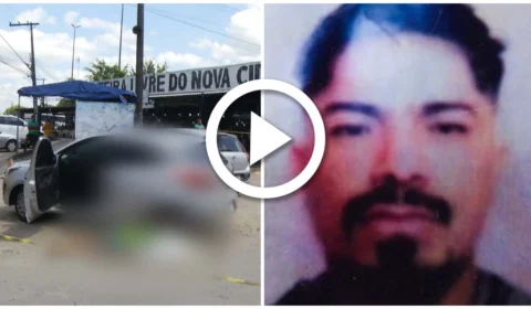 VÍDEO: homem é assassinado na frente de feira do Bairro Nova Cidade, Zona Norte de Manaus