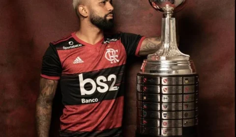 Gabi terá marca histórica de 200 jogos com camisa do Fla quando entrar em campo contra Ceará no Brasileirão neste domingo