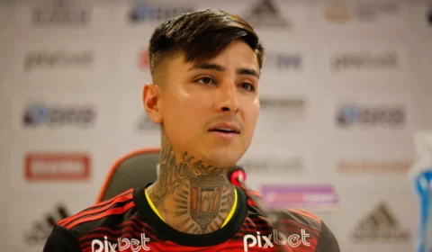 Volante Pulgar é apresentado oficialmente no Flamengo nesta quinta-feira, 04