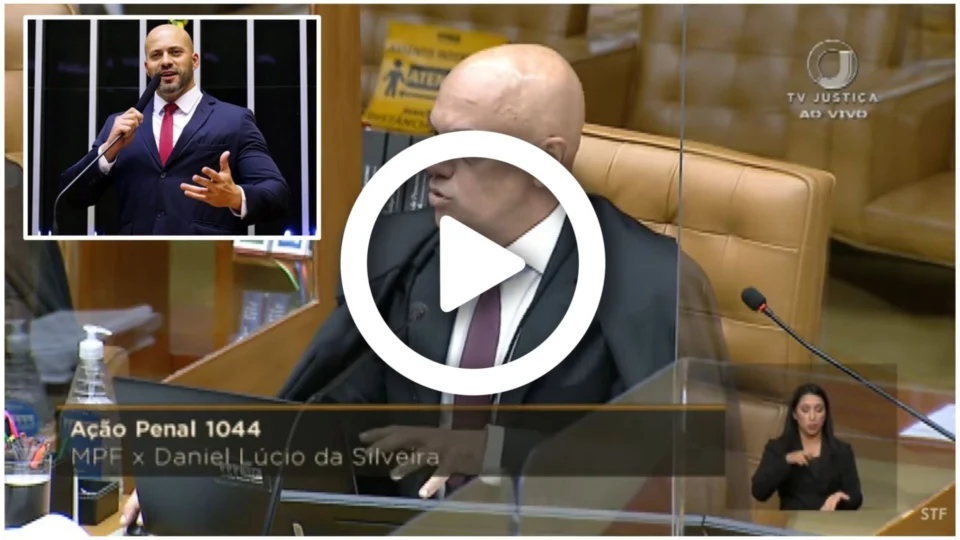 VÍDEO: STF julga ação contra deputado Daniel Silveira por ataques à democracia