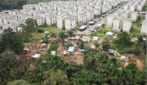 Invasão em área verde do Viver Melhor etapas 1 e 2 é alvo de investigação do MP-AM