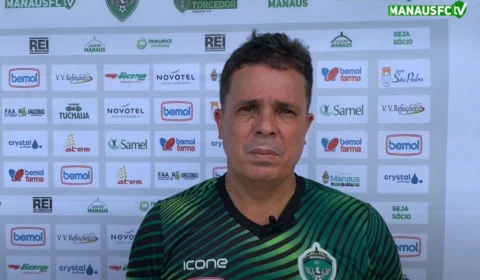 Técnico do Manaus manda recado aos torcedores que forem à Colina domingo: ‘nos impulsionem a buscar esse resultado’