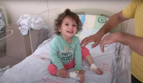 Menina mata cobra com os dentes ao revidar ataque do animal na Turquia